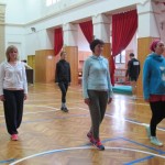 Cvičení Bothmerovy gymnastiky v Praze Jinonicích